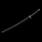 Garde en forme de grille dorée du katana de Tokitou Muichirou, style Demon Slayer.