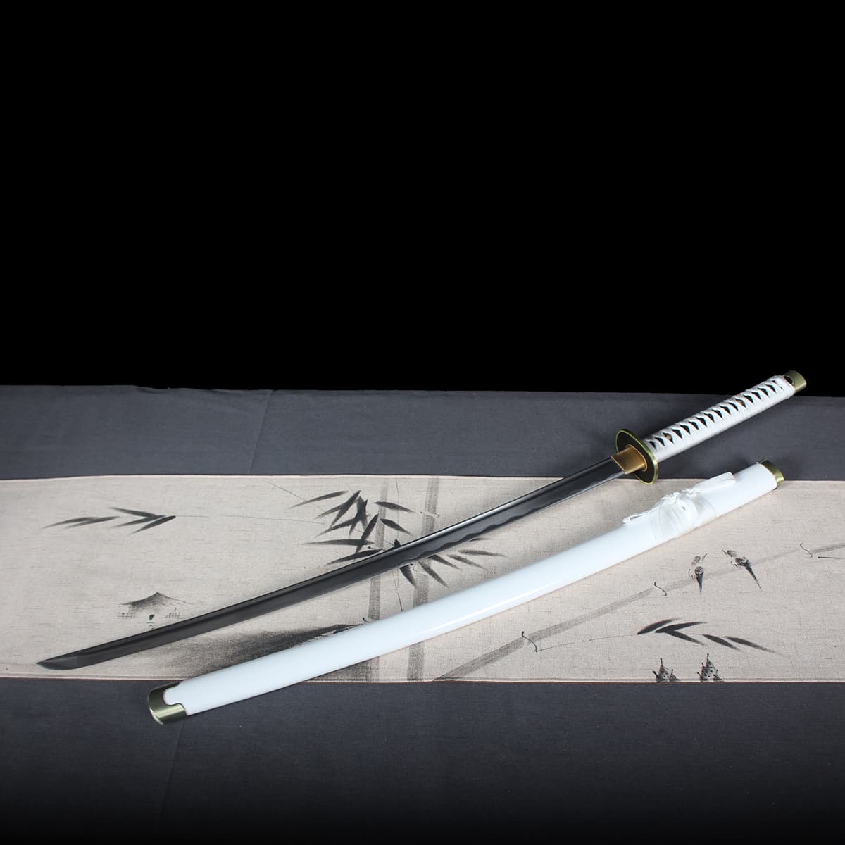 Réplique de collection du katana Wado Ichimonji de Roronoa Zoro, sabre japonais traditionnel – Blade Bushido